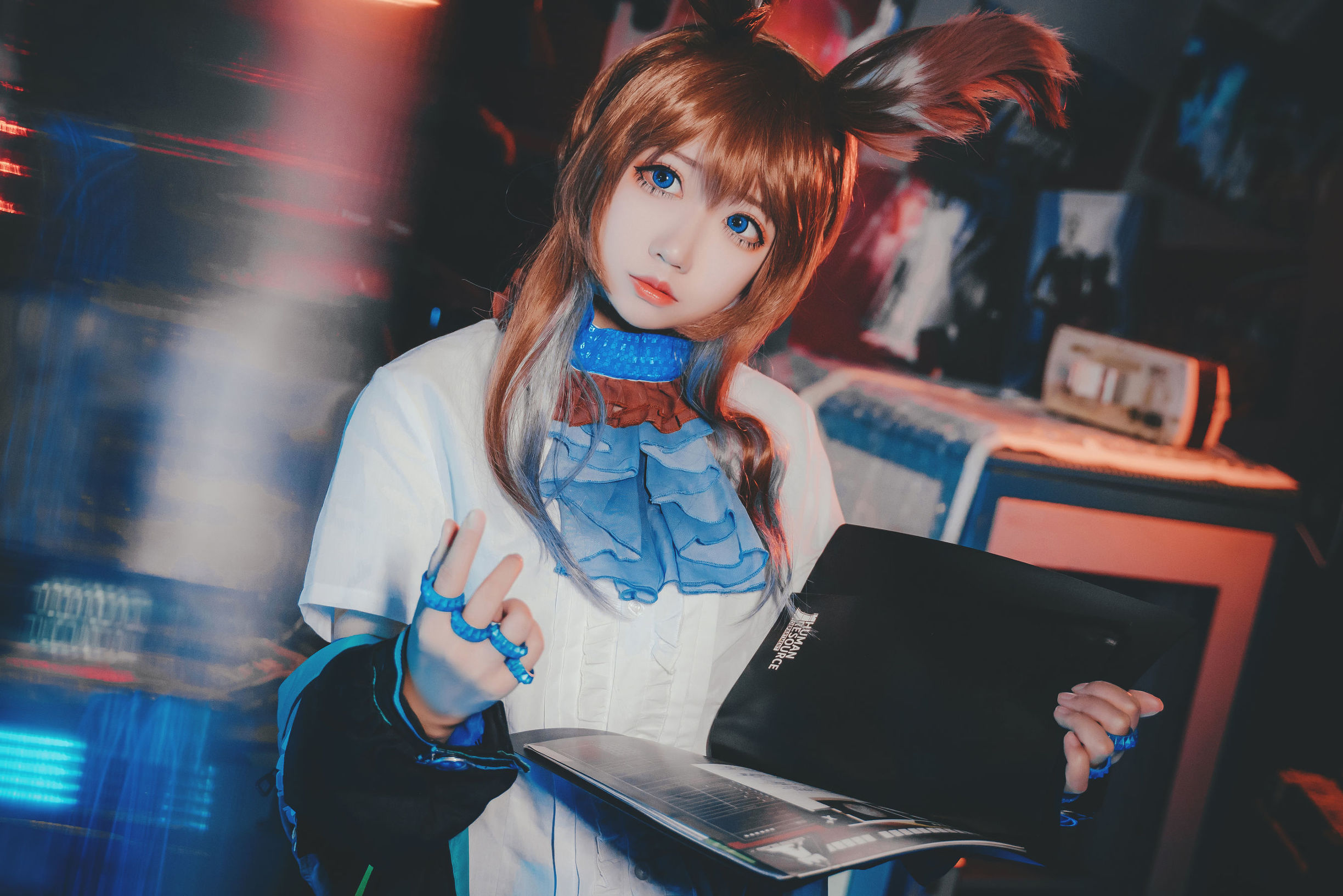 [网红COSER]猫君君MaoJun明日方舟阿米娅插图1